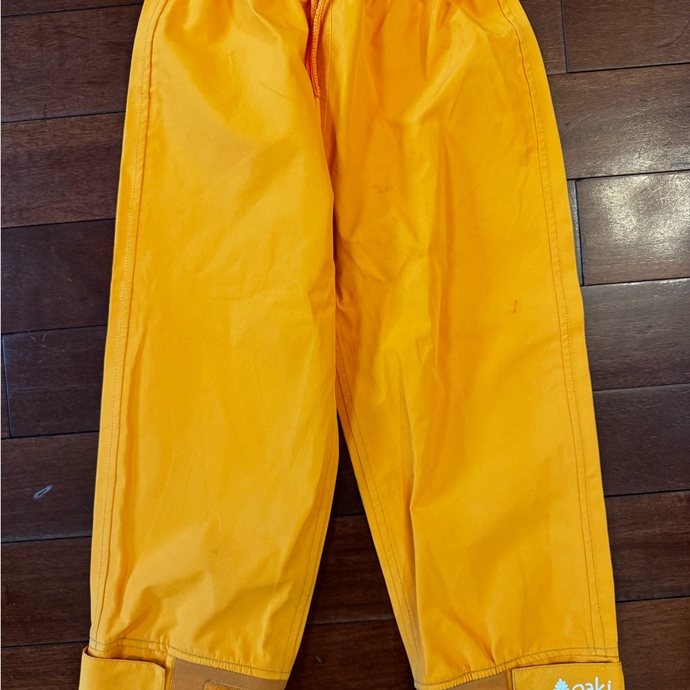 Oaki Kids Yellow Gold Weather Snow Pants